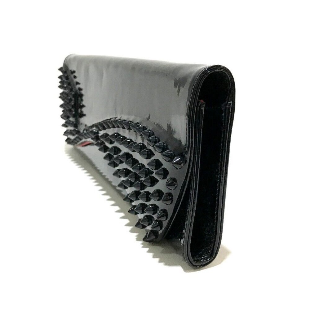 CHRISTIAN LOUBOUTIN 3120524 Spike studs Pigalle Party bag Clutch bag - Picture 3 of 8